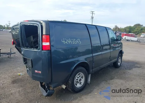 2019 GMC Savana 2500 Work Van from USA, damaged, VIN 1GTW7AFG7K1368639